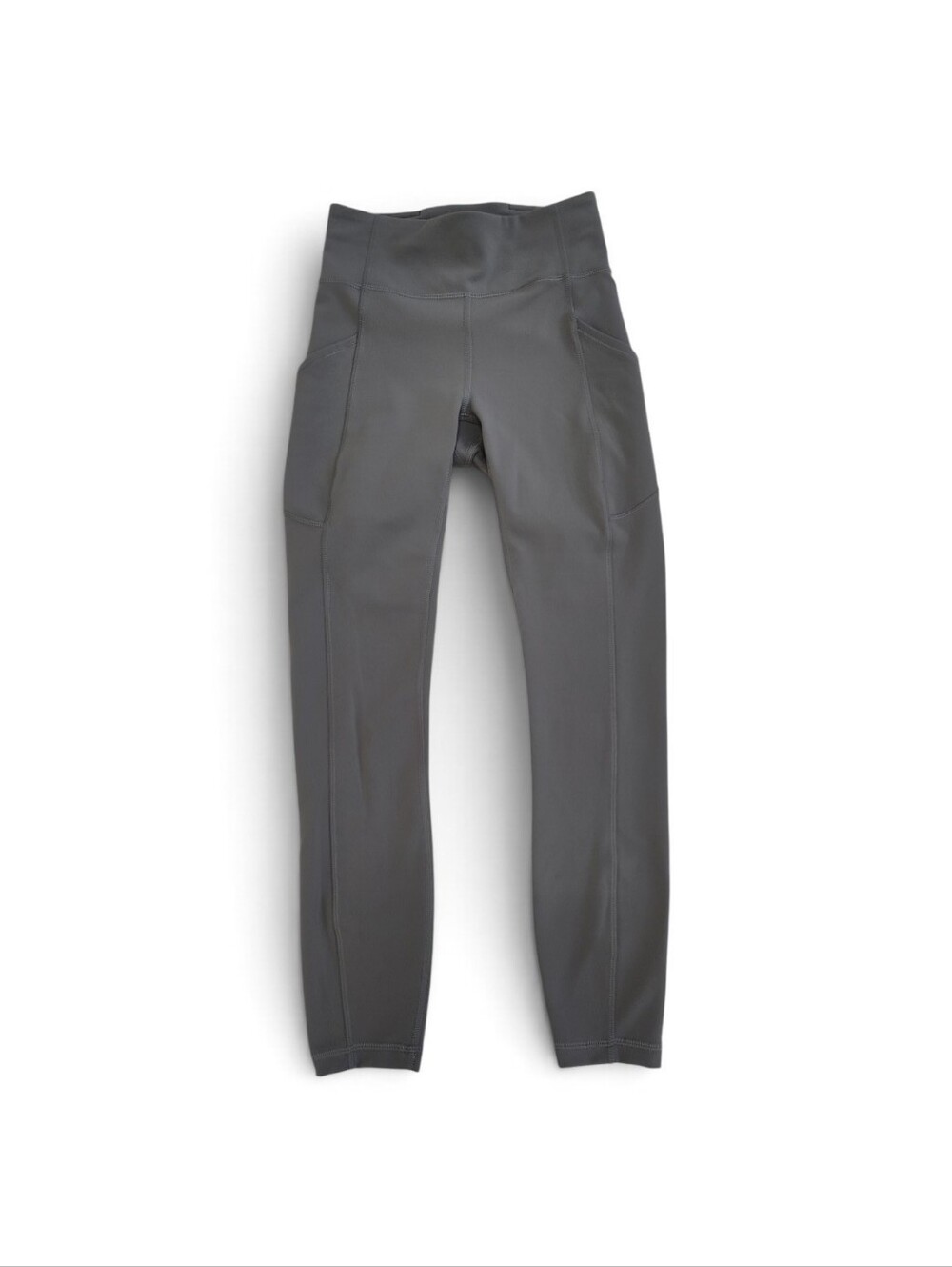 Lululemon Invigorate HR Tight  Womens Sz 4 Gray Athletic Leggings 25" Lw5cqfs